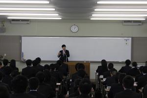 平成27年度新規採用職員第1次研修(知事講話)
