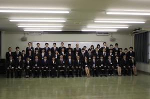 平成27年度新規採用職員第1次研修(集合写真)