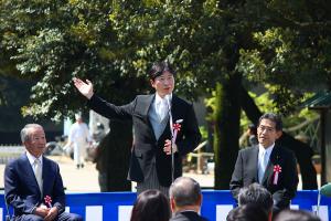 岡山後楽園春の園遊会