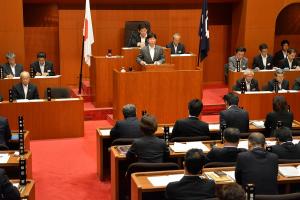 県議会代表質問