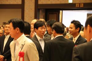 岡山県議会議員小野やすひろ議長就任を祝う会