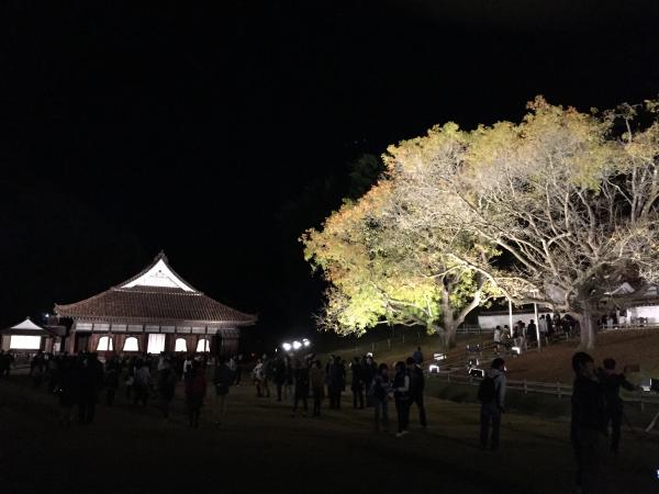 旧閑谷学校ライトアップ 岡山県ホームページ 教育政策課