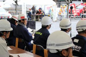 水島地区石油コンビナート総合防災訓練