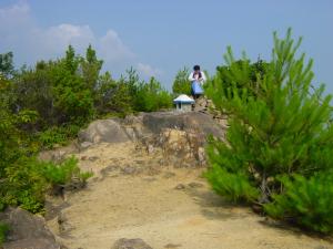 山頂のお社