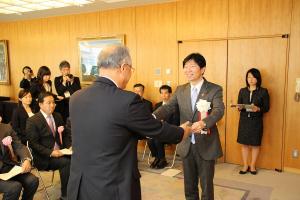 おかやま子育て応援宣言企業岡山県知事賞贈呈式