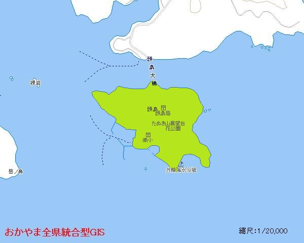 地図（頭島）