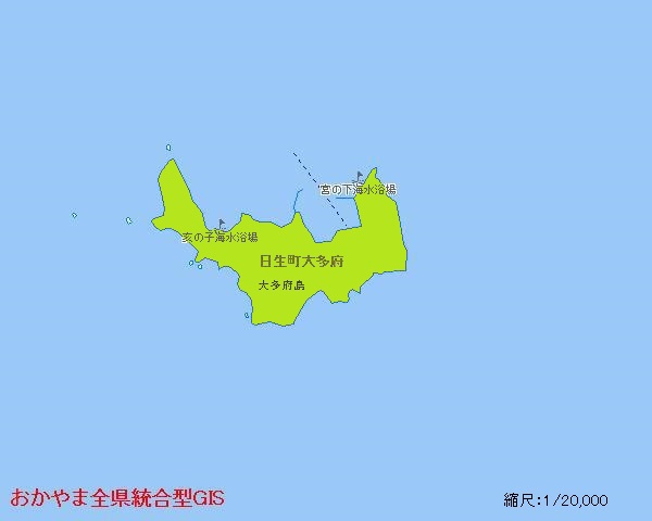 地図（大多府島）