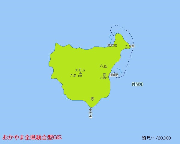 地図（六島）