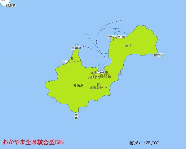 地図（真鍋島）