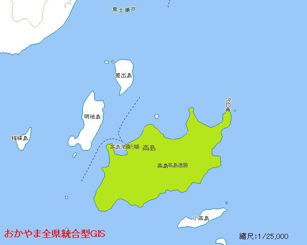 地図（高島）