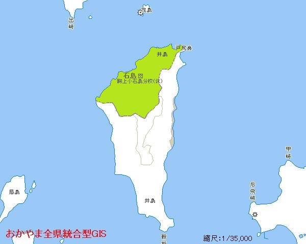 地図（石島）