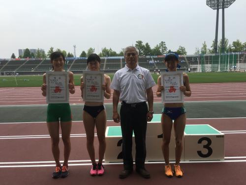 表彰女子４００Ｈ