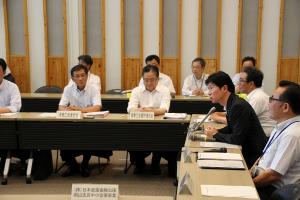 岡山県三菱自動車工業株式会社関連企業支援対策会議