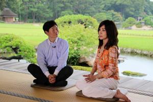 台湾テレビ局による取材