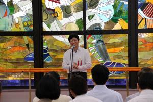 岡山-台北線就航記念行事〔就航記念式〕