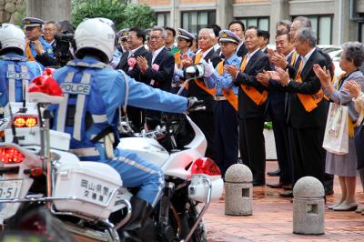 秋の交通安全県民運動推進行事2