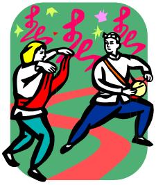 研修のイラストです。