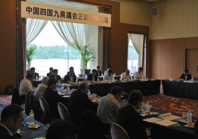 中国四国九県議会正副議長会議１