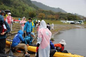 環境スポーツイベント「SEA TO SUMMIT」岡山鏡野大会〔カヤックステージスタート〕