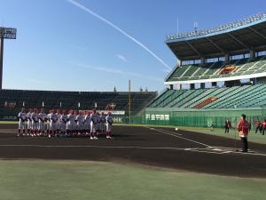 東北楽天ゴールデンイーグルス秋季キャンプの歓迎式典の写真