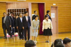 秋篠宮妃殿下お成り対応〔母子愛育会活動御視察〕