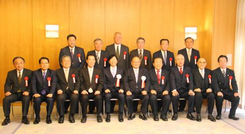 地方自治法施行70周年記念岡山県知事表彰式２