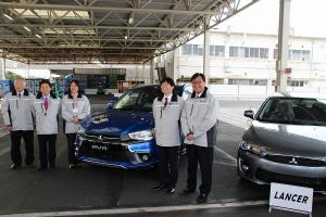 三菱自動車工業株式会社RVR生産移管セレモニー