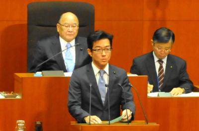 文教委員会　中塚周一委員長