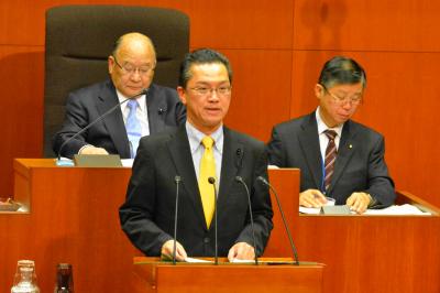 決算特別委員会　笹井茂智委員長
