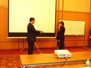 発表会の写真です。