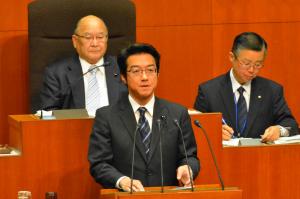 文教委員会　中塚周一委員長