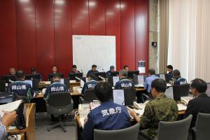 平成30年7月豪雨に係る第17回災害対策本部会議