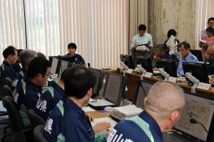 平成30年7月豪雨に係る第21回災害対策本部会議