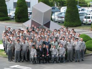 22061 - 三菱化学株式会社 水島事業所 オブジェ集合写真