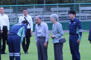 天皇皇后両陛下が豪雨被災地をご訪問されました１