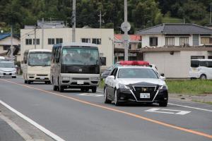 【９月１４日】天皇皇后両陛下が被災地をお見舞いされた際の県警