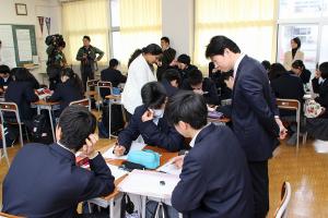 学校視察〔岡山県立矢掛高等学校〕