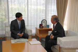 平成30年7月豪雨災害検証報告書の受取