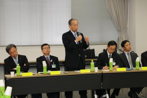 県内各市町村の教育長による協議・意見交換