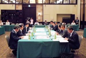 令和元年度岡山県知事・中国地方整備局長懇談会の写真