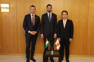 ハンガリー外務貿易省副大臣が副知事を表敬訪問