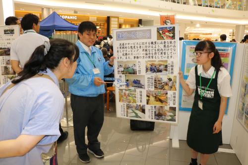 ▲学校プレゼンテーション