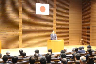 天皇陛下御即位岡山県奉祝委員会設立総会