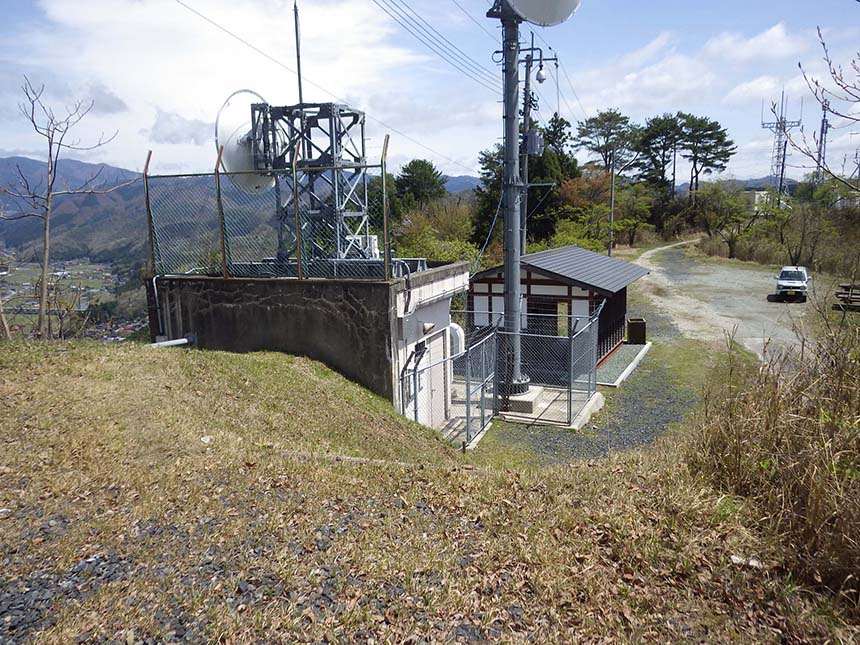 竹山城跡の「本城」