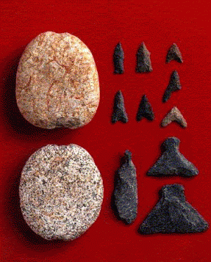 縄文時代の石器