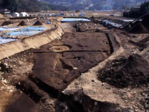 大洪水に見舞われた弥生集落（鏡野町久田原遺跡）