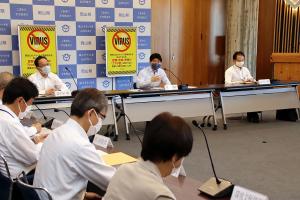 第20回新型コロナウイルス感染症対策本部会議