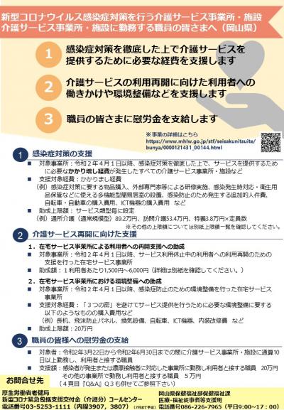 給付 コロナ 介護 金 介護職員へ最大20万円の給付。新型コロナウイルスの『 慰労金