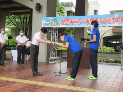 岡山シーガルズ任命書交付