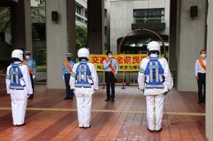 秋の交通安全県民運動出発式